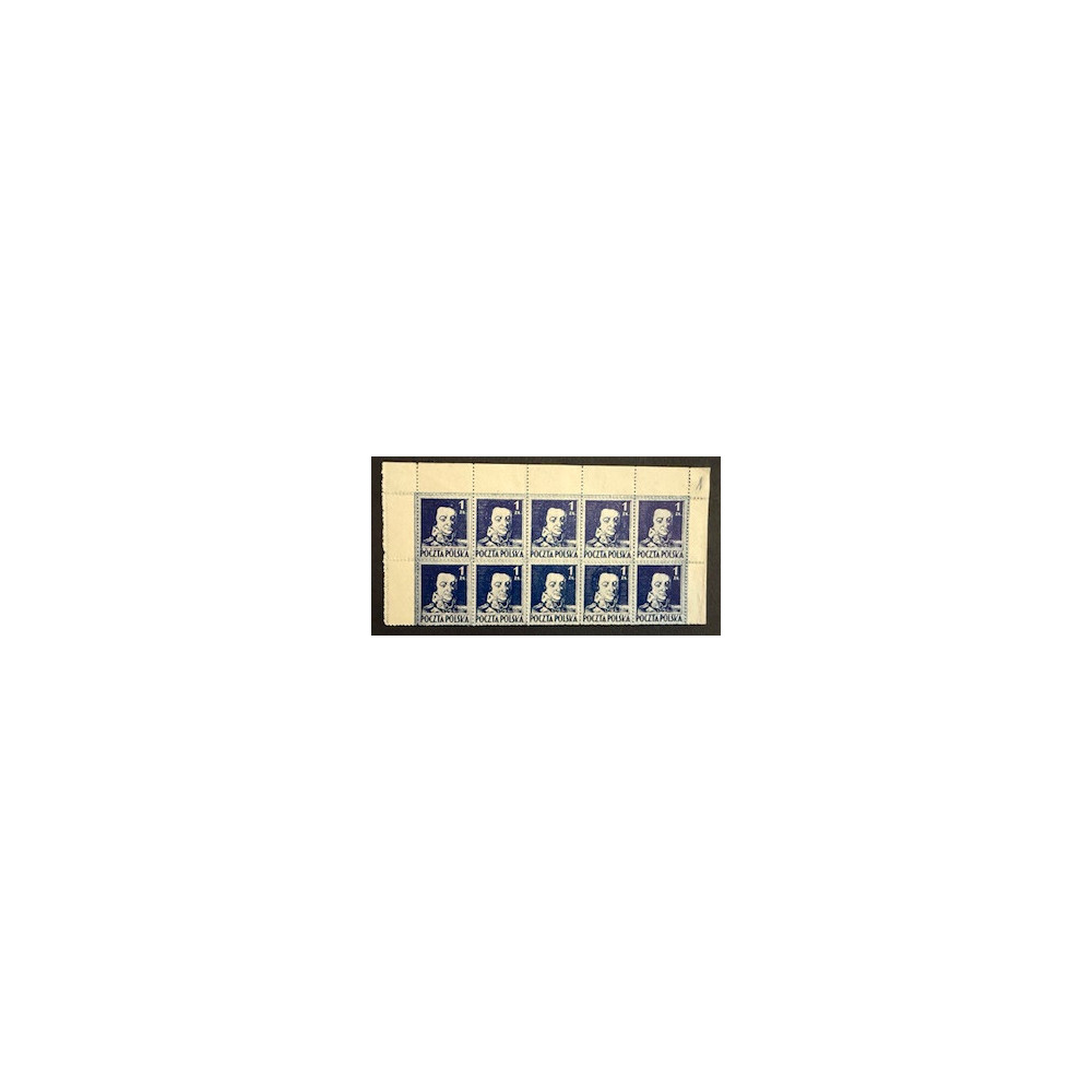 WODZOWIE- Fi 339e+340b+341c GÓRNE LISTWY-PIĘKNA SERIA W 10 BLOKACH